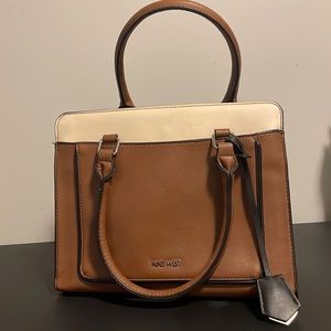 Nine West Purse Brown/Beige.